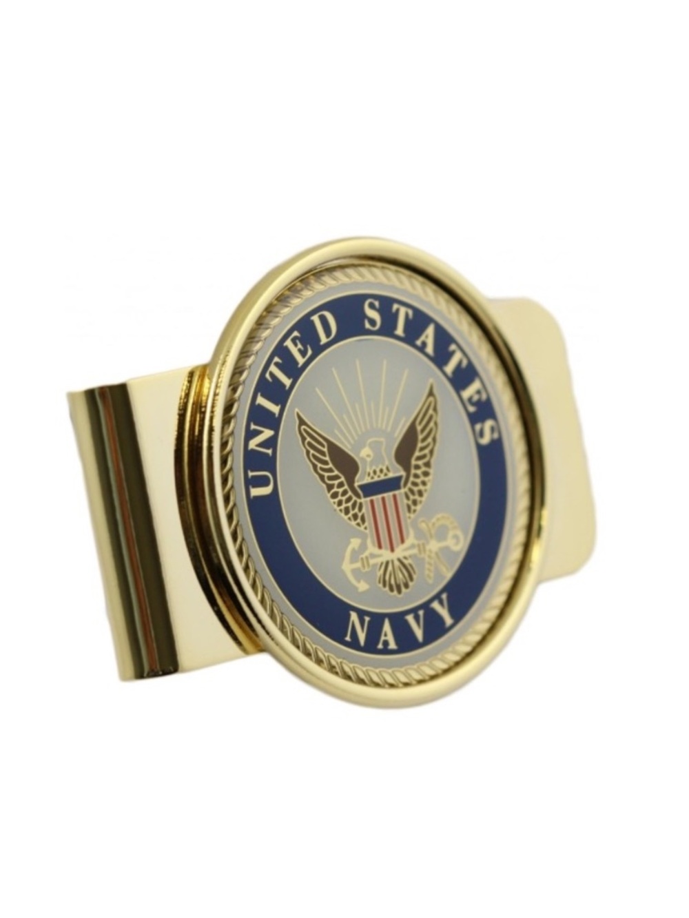 Navy Logo Money Clip Military Money Clip